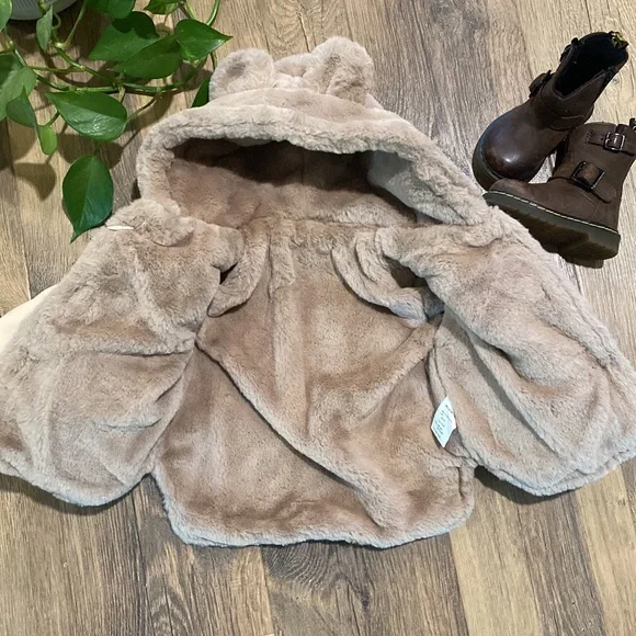Ninky Nonk || Toddler Warm Winter Faux Fur Lined Jacket - Picture 4 of 10